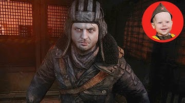 Metro Last Light Redux: Enemy, Reich, Escape (We Meet Pavel the Red. Episode 2)