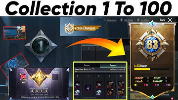 Aspiring collector bgmi level up kaise kare ! Collection level bgmi ! How to level up fast in bgmi
