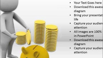 diagram business process 3d man piggy bank powerpoint templates pptx