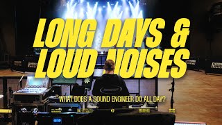 Tour Vlog: What Does A Sound Engineer Do All Day?