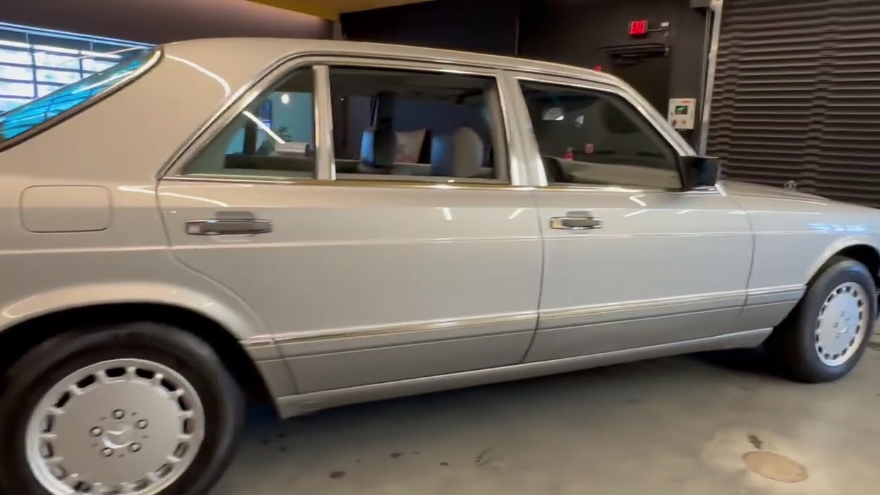 1986 Mercedes 420SEL walk around