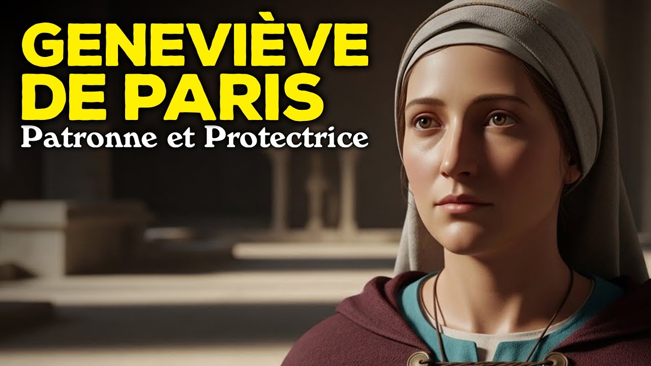 Sainte Geneviève de Paris : La femme qui sauva une ville par la prière