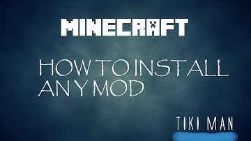 HOW TO INSTALL ANY MOD IN MINECRAFT (ZANS MINI MAP) + REVIEW
