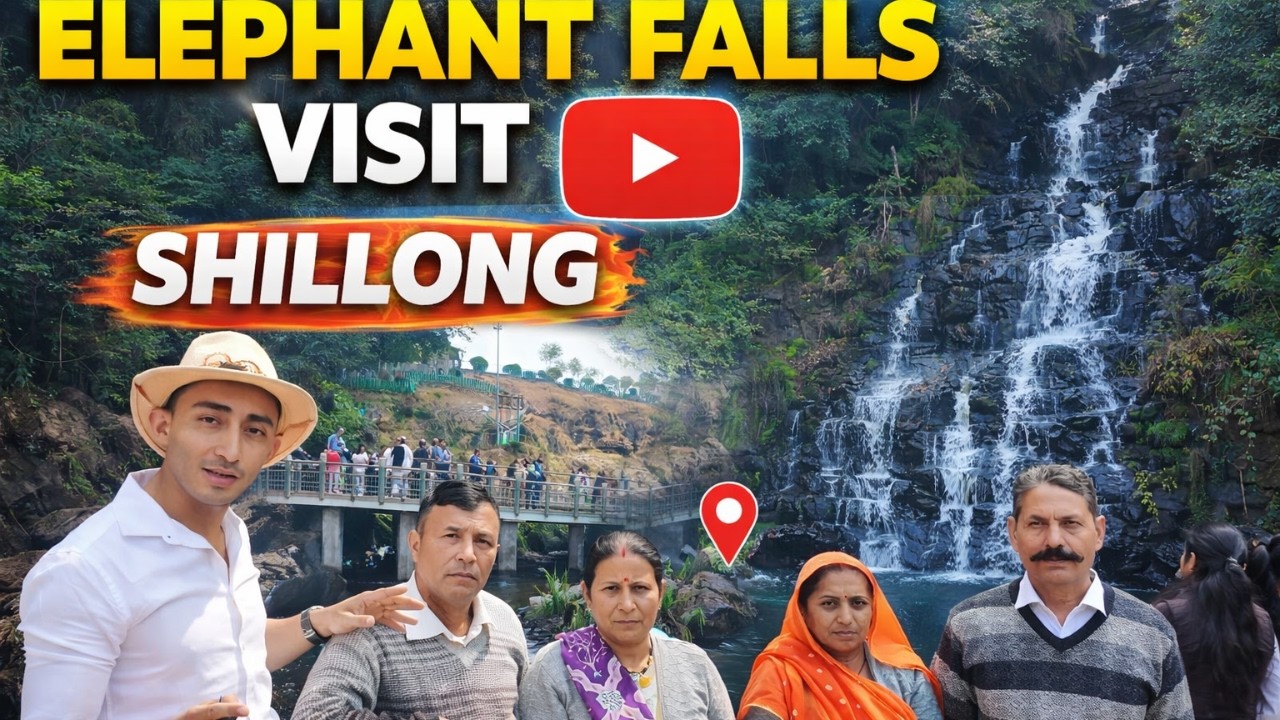 Elephant Falls Shillong | One of the Most Beautiful Waterfalls in Meghalaya | Meghalaya Travel Vlog