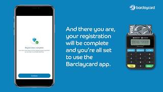 How to register for the Barclaycard app with a PINsentry device