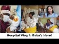 #MyFirst28Days Part 1/4: Baby’s here! Hospital Vlog| Breastfeeding