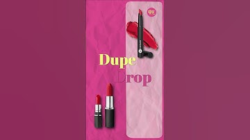 Is Sugar’s Grateful Red a Good Dupe for MAC Ruby Woo? | Dupe Drops | Sundar And Co.