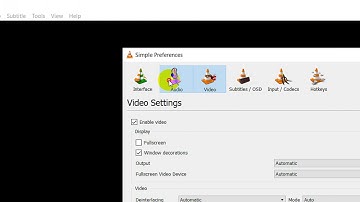 How To Enable Integrate Video in Interface In VLC