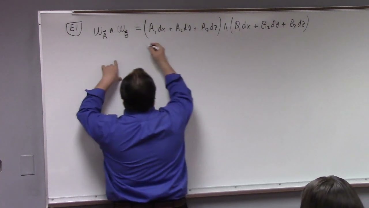 DIfferential Equations: differential forms and exterior calculus in a nutshell, 8-23-24