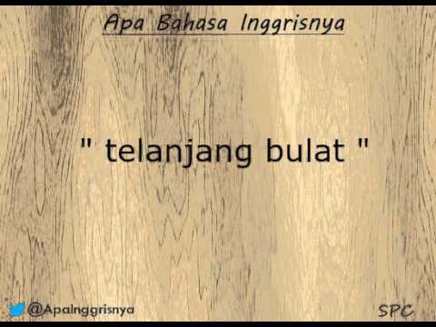 Bahasa Inggris | Apa Bahasa Inggrisnya \