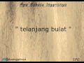 Bahasa Inggris | Apa Bahasa Inggrisnya " telanjang bulat ? "