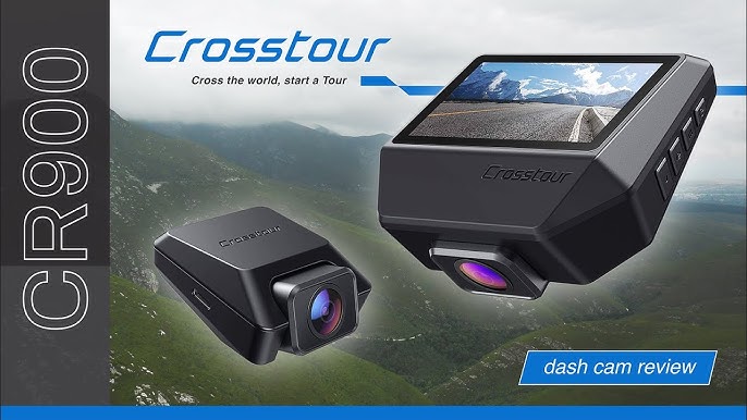 Crosstour Mini Dash Cam CR250 Operation Video 