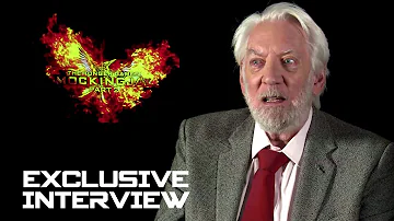 Donald Sutherland Exclusive INTERVIEW - Hunger Games: Mockingjay Part 2 (2015)