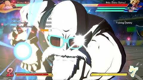 DRAGON BALL FighterZ solo roshi combo