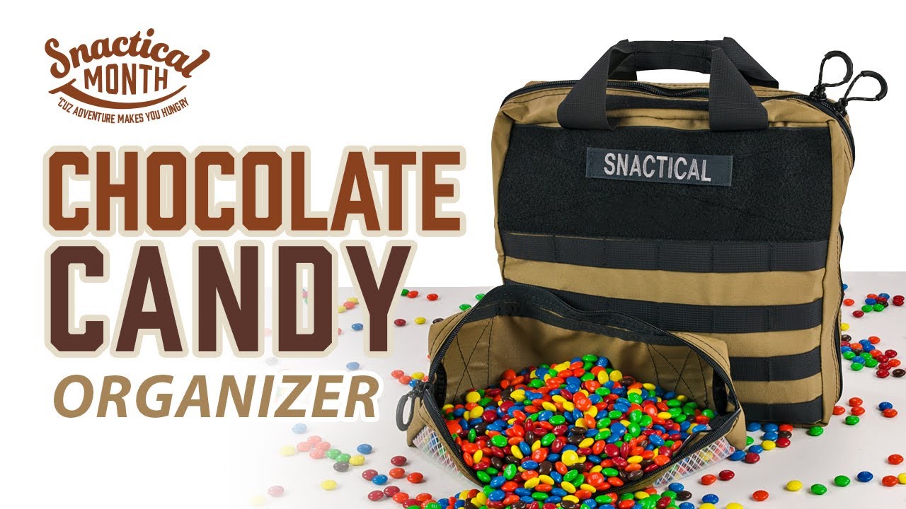 Snactical Chocolate Candy Organizer – Blue Ridge Overland Gear