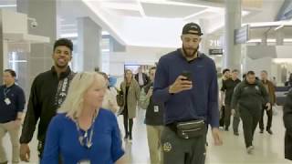 Celebrity All-Access with Nick and JaVale, Presented by United Profile