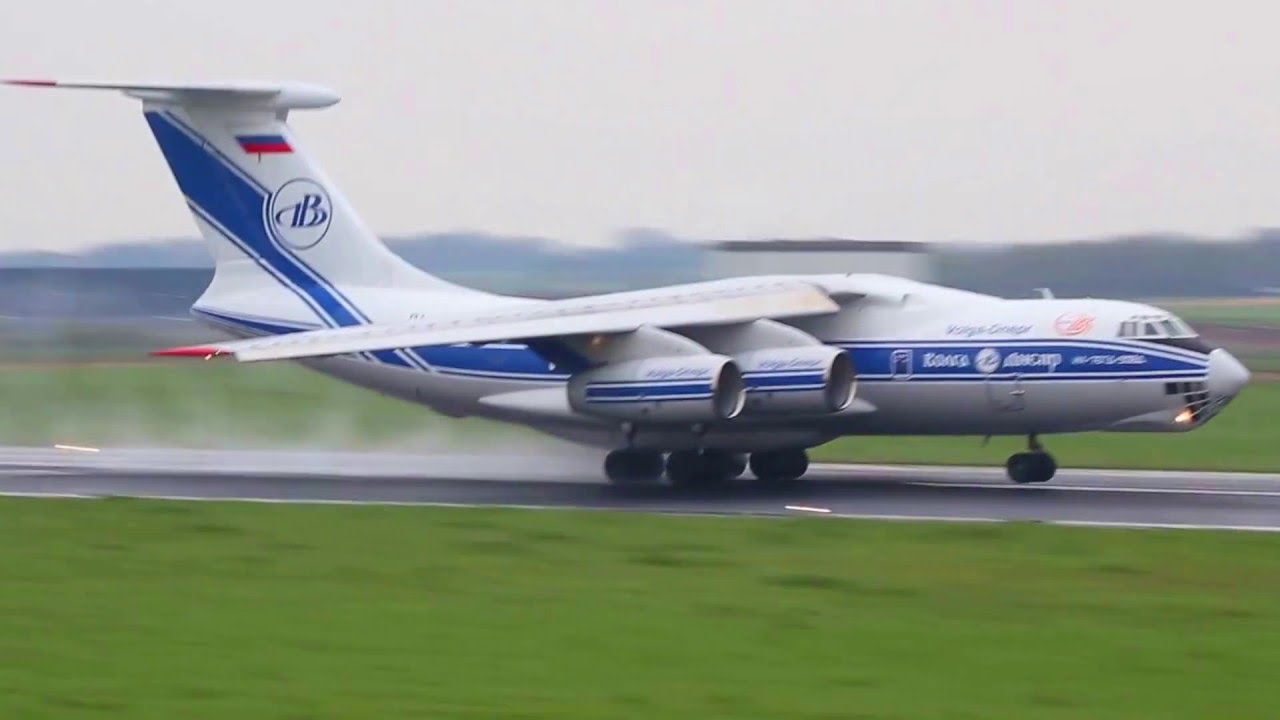 "Victor Delta Alpha 6757" - RA-76511 Volga-Dnepr Ilyushin Il-76TD-90VD Maastricht Aachen Airport