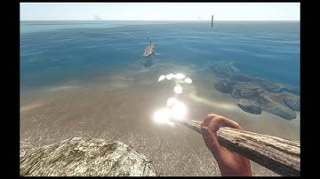 Stranded Deep Alpha 0.01 - Shark Hunting : Mano y Mano ! 60FPS