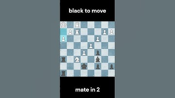 Mate in 2 #chess #chessimprovement #puzzle #learnchess #chessgame #titled #checkmate #chessstrategy