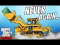 Can you Take a DOZER across the map in GTA Online without Dying?