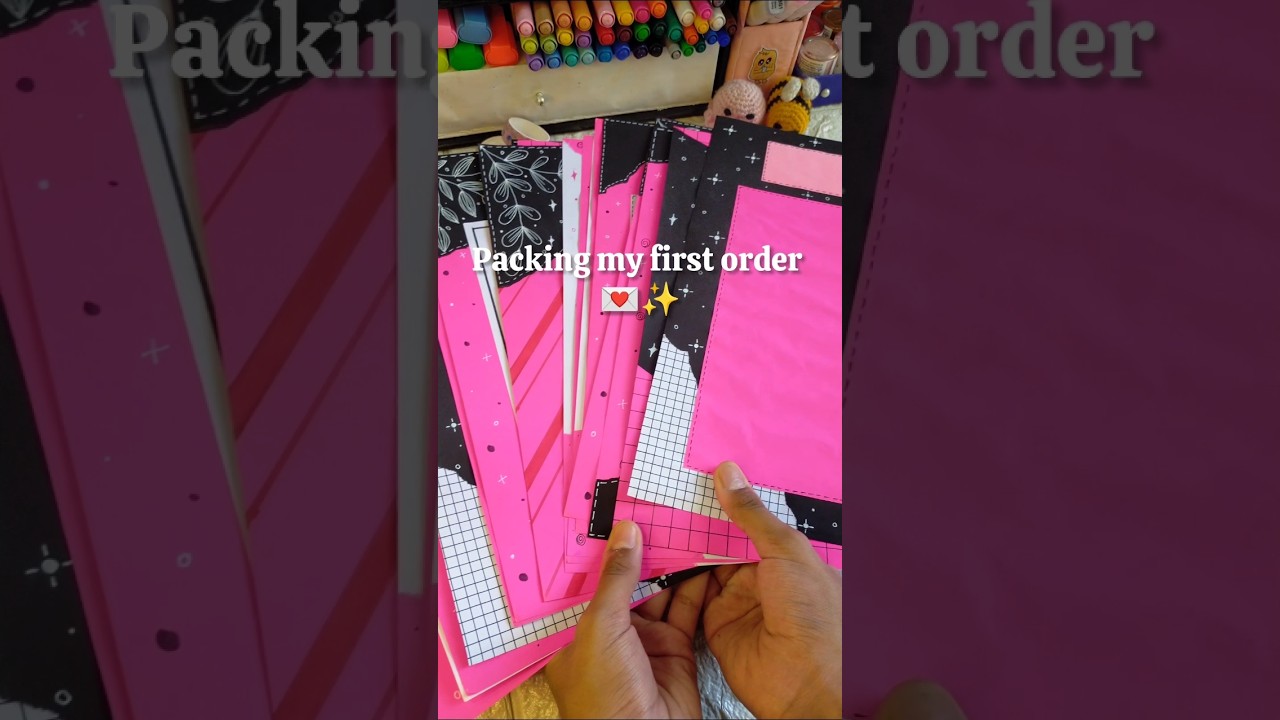 rewrite this title Let’s pack my first order 🌷✨ #togetherwcreativeness #decorativesheets #smallbusiness #shorts rewrite this title Let’s pack my first order 🌷✨ #togetherwcreativeness #decorativesheets #smallbusiness #shorts