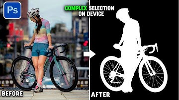 Use the New Photoshop to Create Complex Selections On Device in One Click