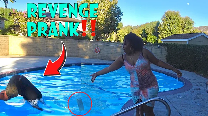 Throwing boyfriend Iphone in the pool Prank!!!! **...