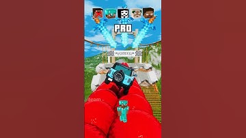 Noob vs PRO vs Hacker vs GOD vs HEROBRINE Car Bridge Challenge! - BeamNG.Drive