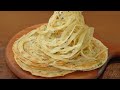 발효없이 만드는, 여러겹의 바삭한 플랫브레드,  갈릭 파라타 :: Multi-layer Flat Bread :: Garlic Paratha
