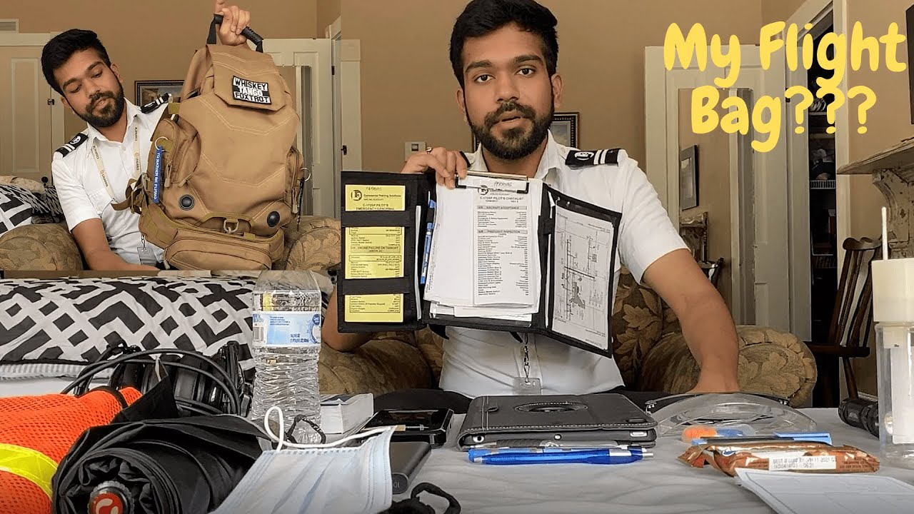 What s In My Flight Bag By IndiGo Cadet Pilot Pprayas YouTube