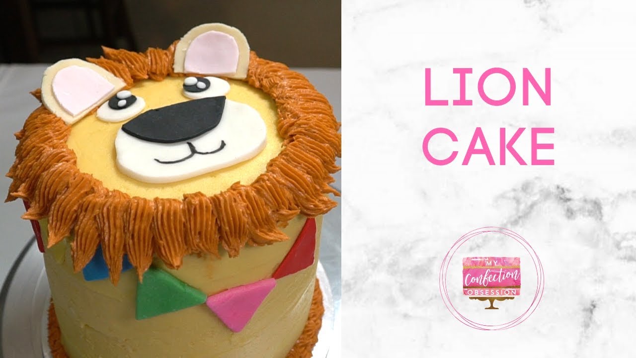 Lion Cake Youtube Lion Cake Youtube