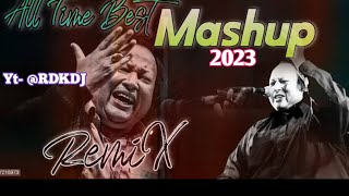 Nusrat Fateh Ali Khan 🔥 l Mashup remix l Tape remix l 2023 l Bass boosted l NFAK remix l screenshot 4