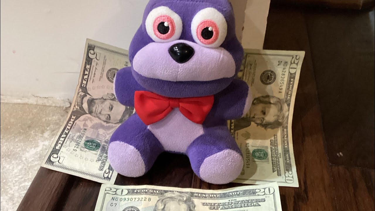FNAF plush: Bonnie’s money (10+)