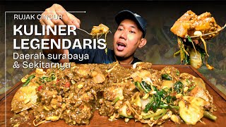 ENAK PARAH 🤤‼️ MUKBANG RUJAK CINGUR SURABAYA PORSI KULI