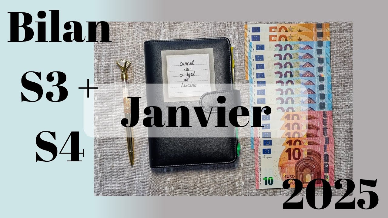 S3 + S4 DE JANVIER // CLÔTURE DES ENVELOPPES