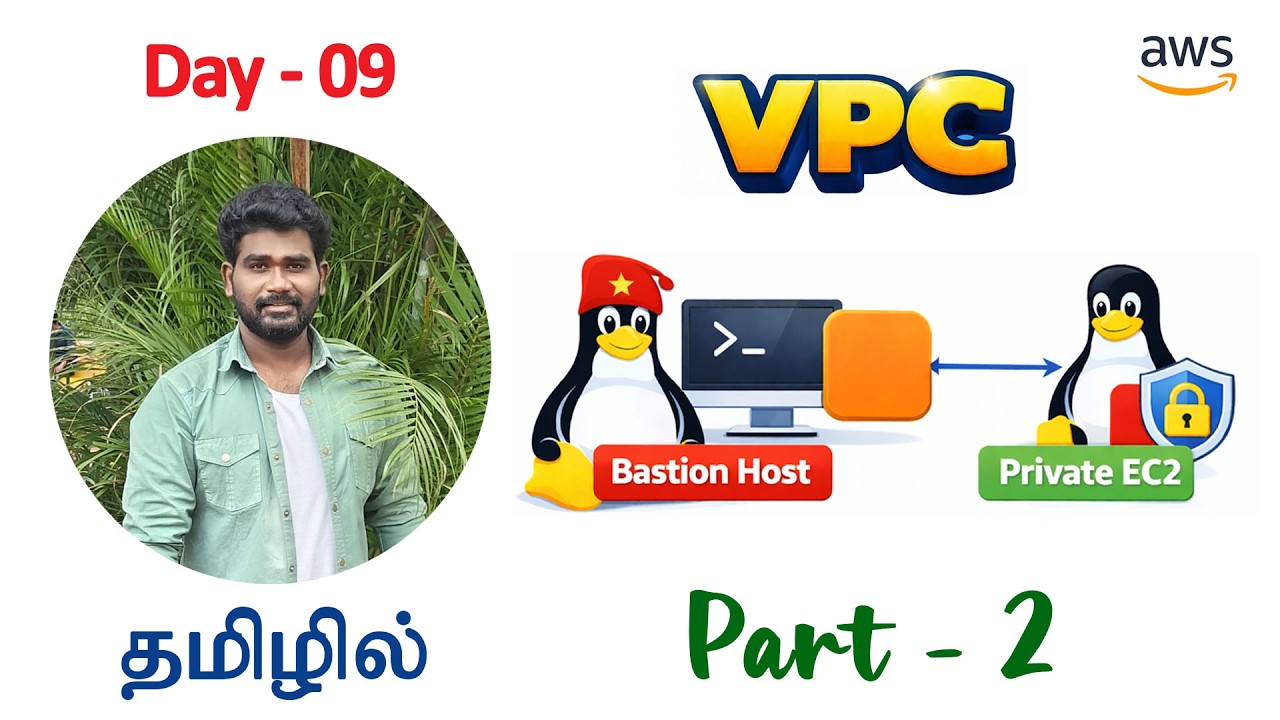 Connect Private EC2 Instance from Linux Bastion Host | VPC - PART 2 ...