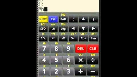PG Calculator for Android -  Hexadecimal, binary, octal and decimal formats