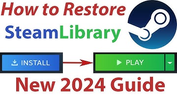 {2024 New Version} HOW to RESTORE Steam Games (SteamLibrary) Simple and EASY Way in just Seconds!