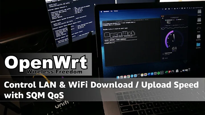 OpenWRT - Bandwidth Limiting for LAN & WiFi - SQM QoS