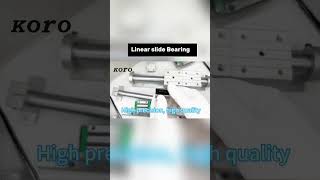 KORO Linear Slide Bearings #cnc #bearing #machine #precisionengineering #fyp #manufacturing #factory