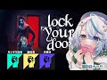 非常に好評!どの部屋のドアをロックする?協力サバイバルホラーで生き残ろう!┊LockYourDoor【猫百合イッサ/キシタク店長/副店長/次男】
