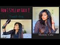 How to style your hair at home / easy salon blowout using Revlon Volumizer / Tamil Tutorial