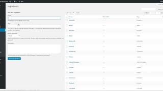 How to add dish attributes for Gourmet - Restaurant WordPress Theme for Restaurant and Cafe