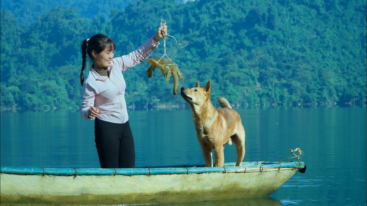 Off-Grid Lake Fishing: A Surprising Catch with Simple Bait