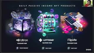 Ultron (ULX),Lottoday,FlipMe Card and Mavie Business Presentation 30.12.2023 Tagalog