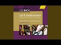 Miniature de la vidéo de la chanson Kantate, Bwv 137 „Lobe Den Herren, Den Mächtigen König Der Ehren“: Iv. Aria (Tenor) „Lobe Den Herren, Den Mächtigen König Der Ehren“