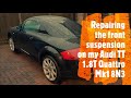 Repairing the front suspension on my Audi TT 1.8T Quattro Mk1 8N3 & Sump Plug Oil Leak Hack - Part 3