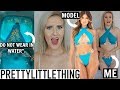 BIKINI'S YOU CAN'T WEAR IN WATER?! PRETTYLITTLETHING BIKINI HAUL