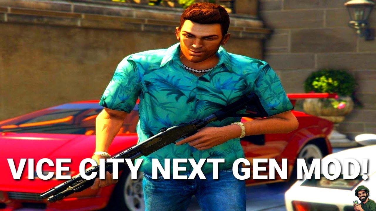 Grand Theft Auto Vice City Next Gen Edition GTA IV MOD First 
