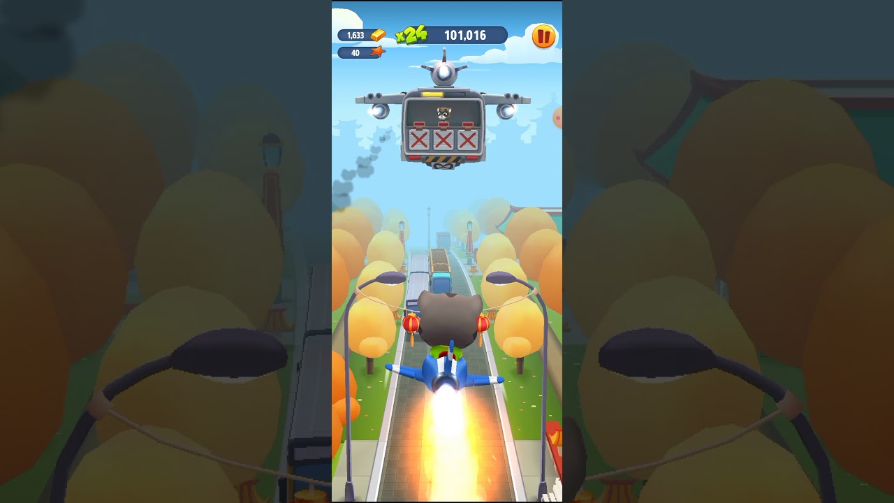 tom fights the bandit (akash plays talking tom gold run)